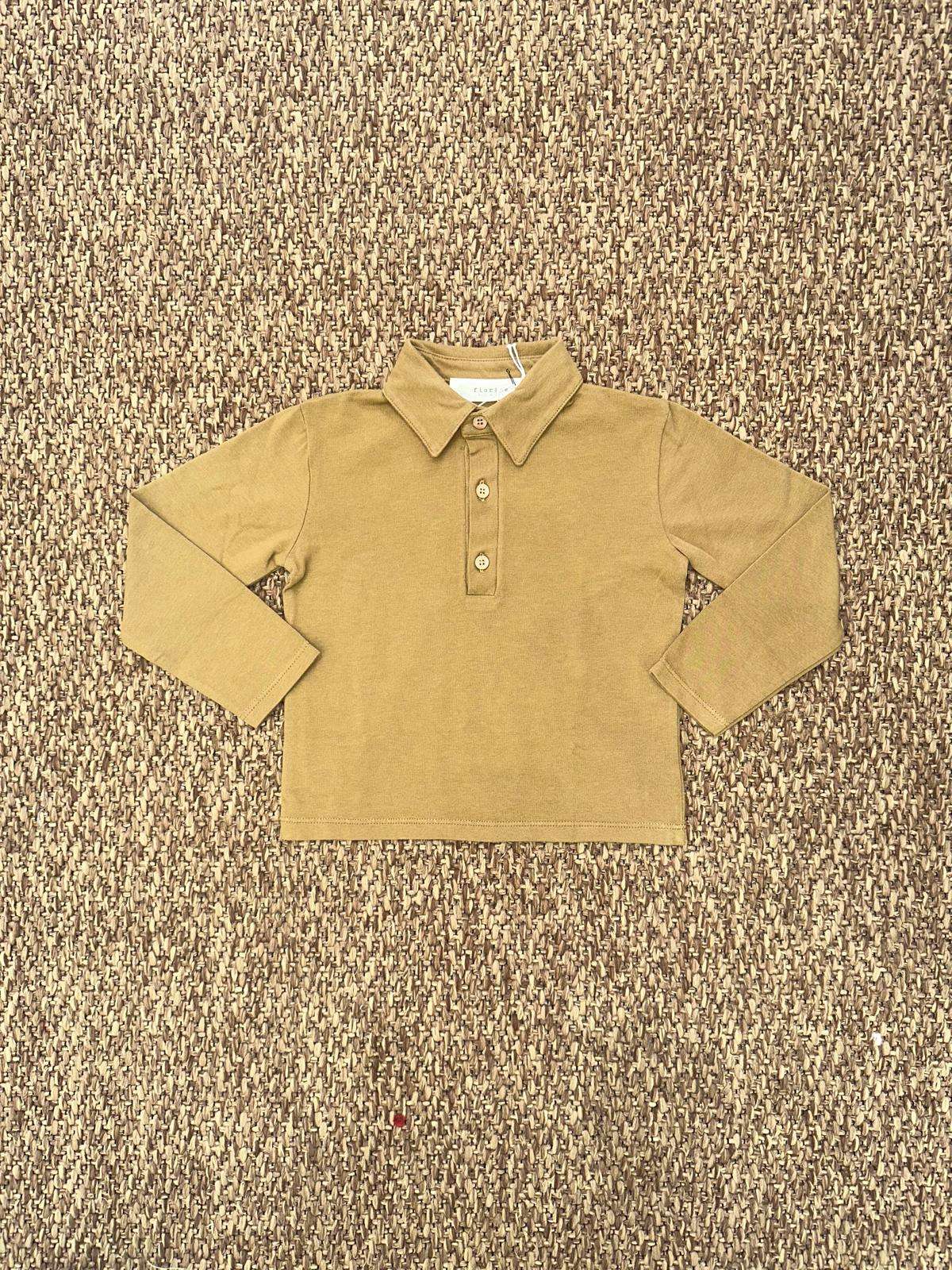Polo bambino a maniche lunghe Fiorile