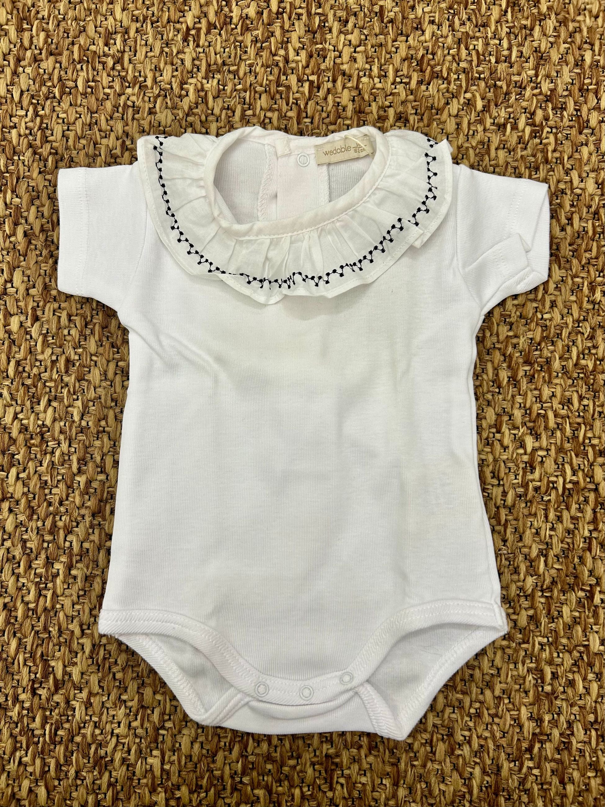 Body neonata collo rouches Wedoble