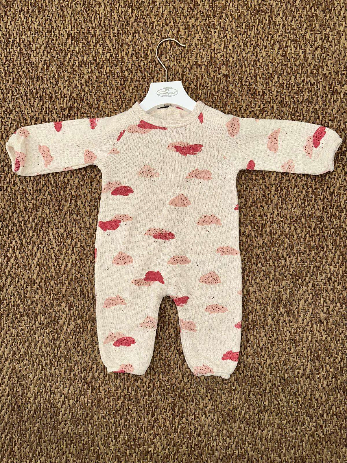 Tutina neonati con stampa colorata Play Up