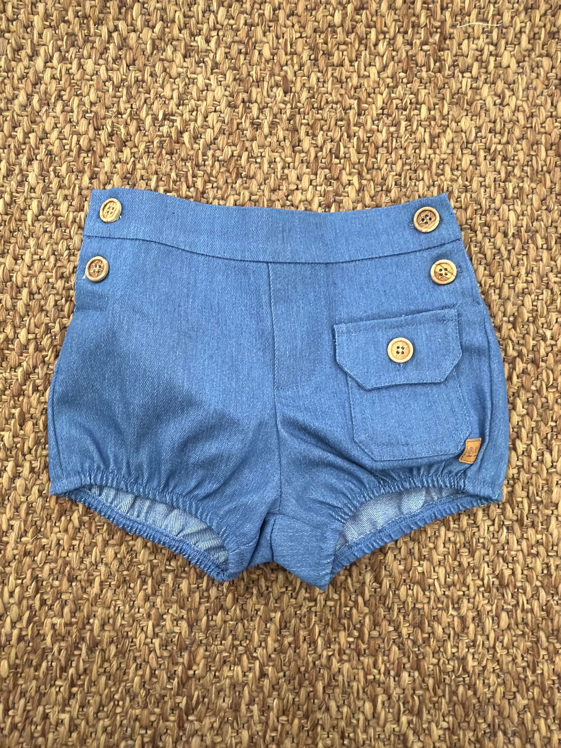 Short bambino con taschino e bottoncini Jose Varon