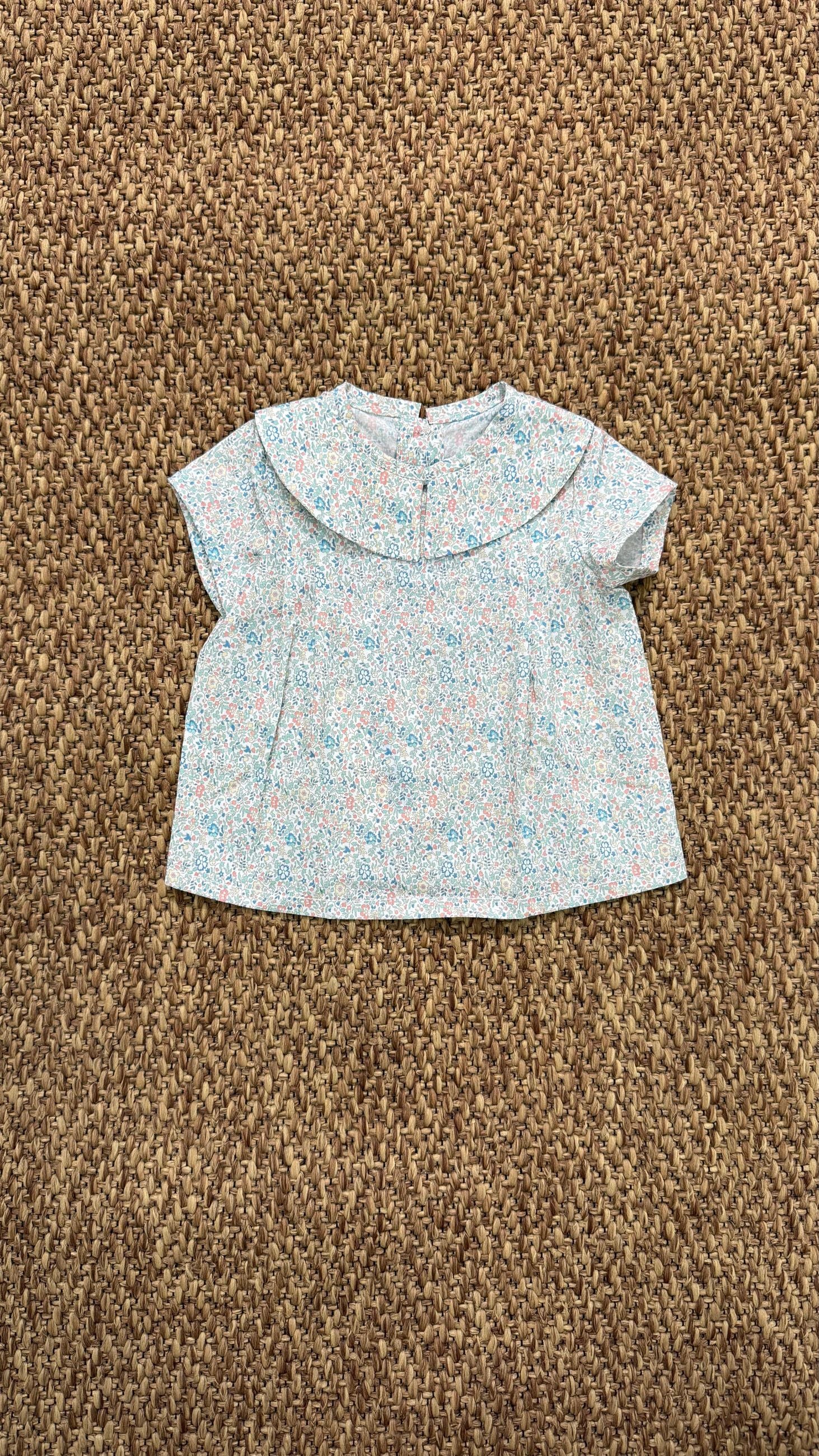 Blusa bambina collo volant Cocote