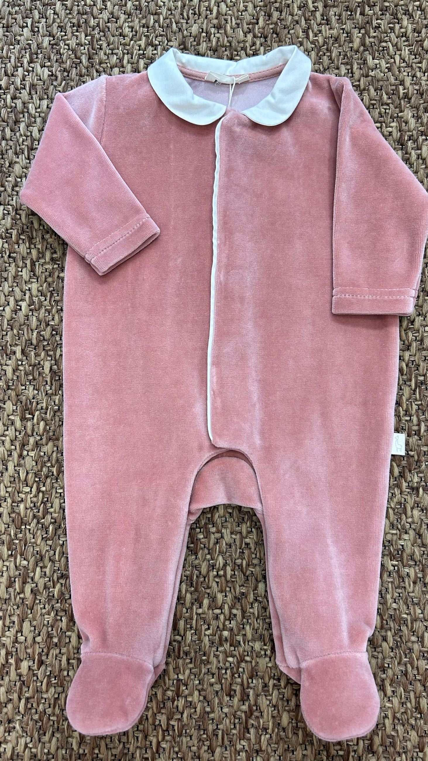 Tutina neonata in ciniglia con ali Baby Gi