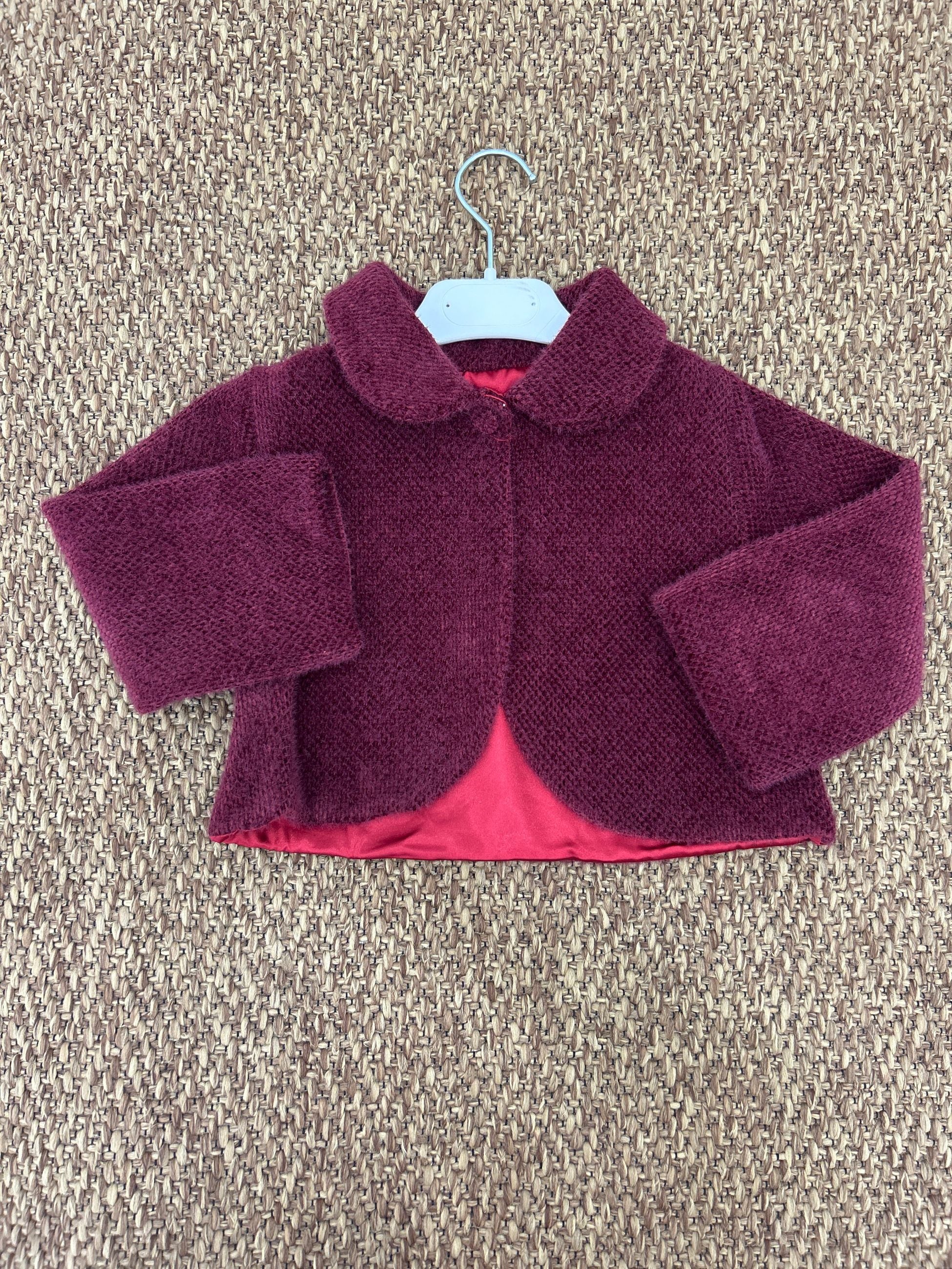 Giacca mantellina bimba teddy Baby VIp