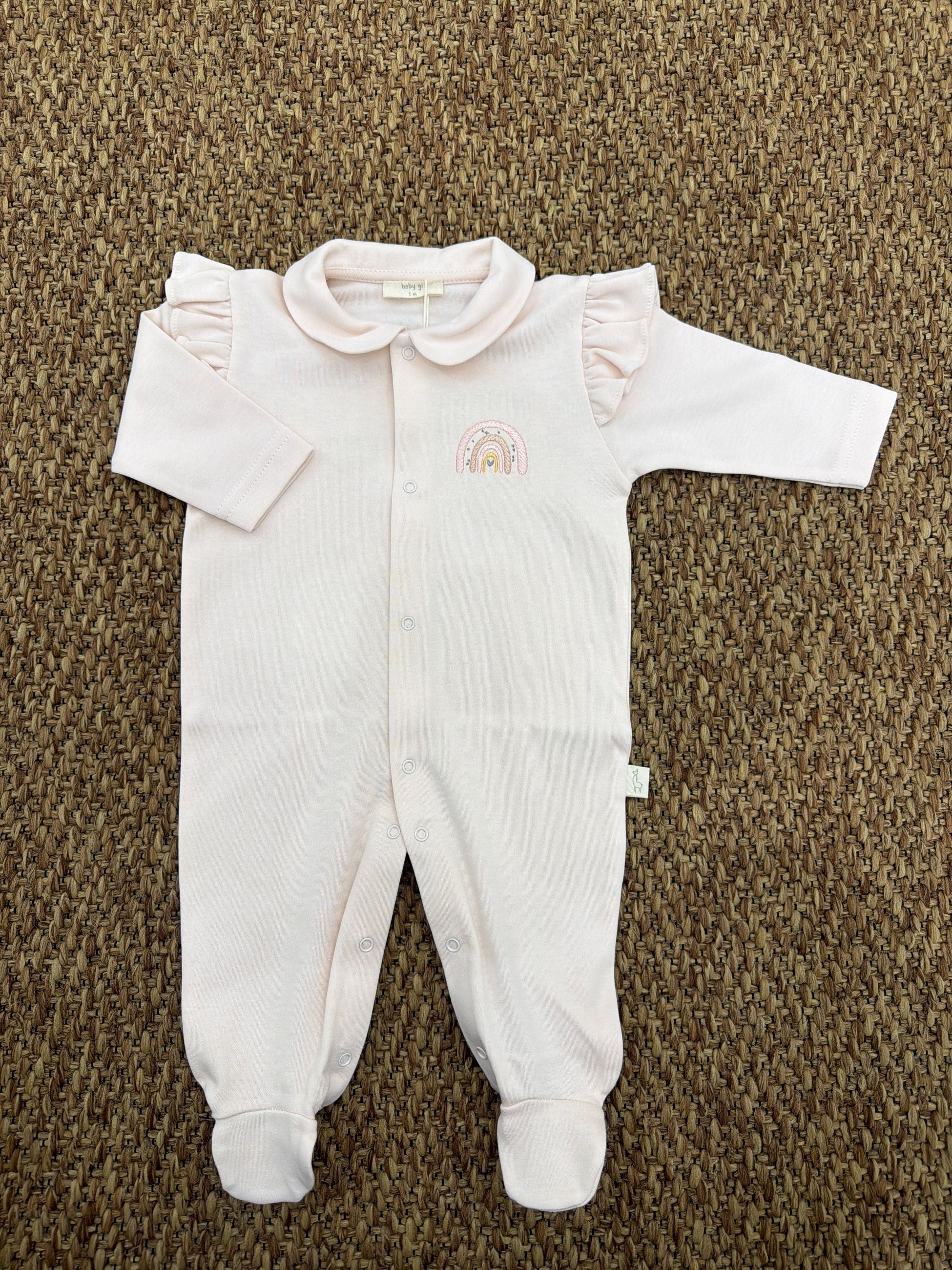 Tutina neonata con volant Baby Gi