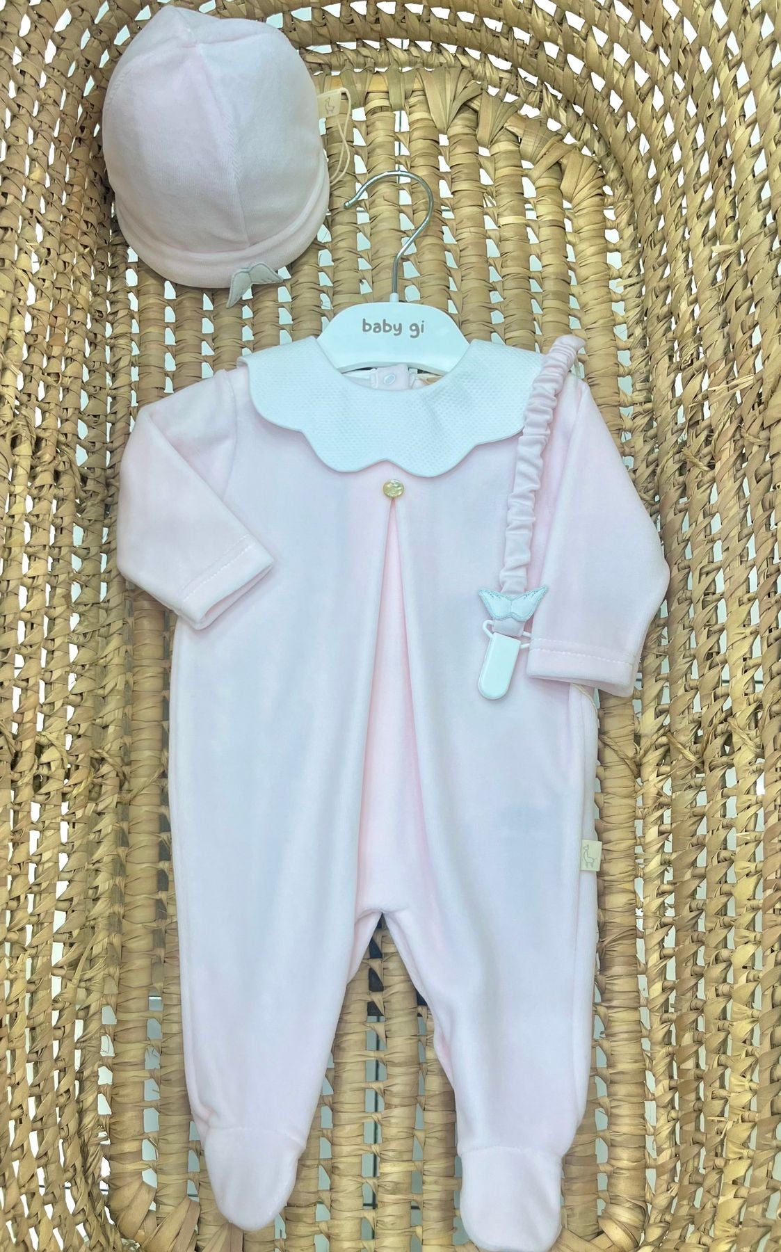 Tutina in ciniglia collo nuvola Baby Gi