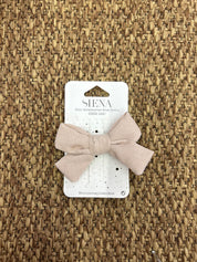 Molletta per capelli bimba fiocco grande Siena