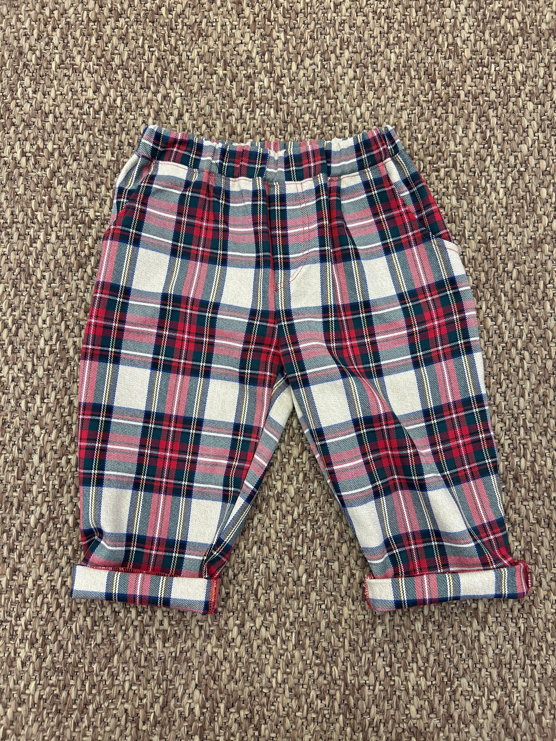 Pantalone bimbo scozzese Baby Vip