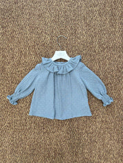 Camicia bambina collo volant Cocote