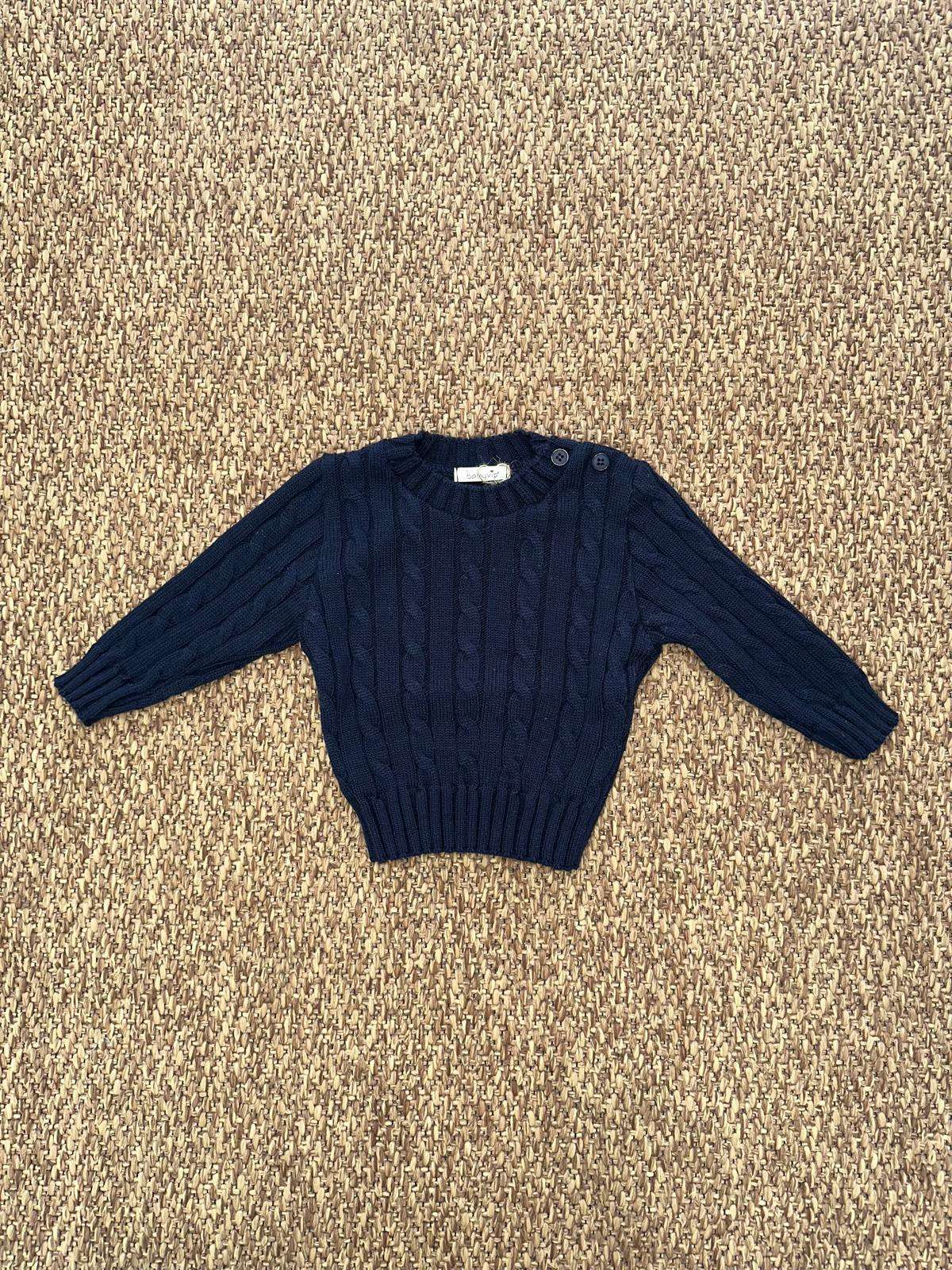 Maglioncino bambini trama trecce Baby Vip