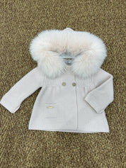 Cappottino bimba con pellicciotto Martin Aranda