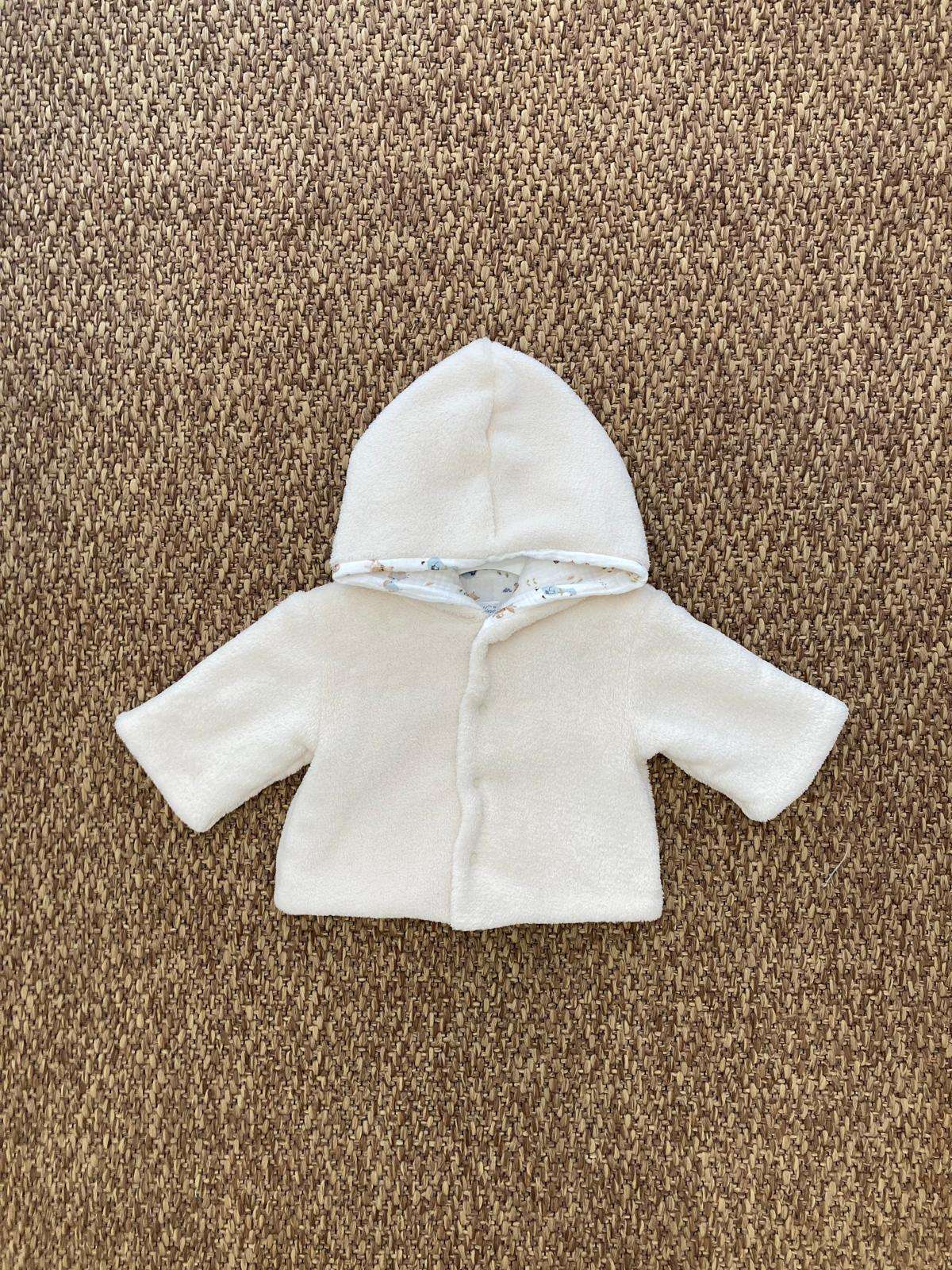 Cappotto bambino pellicciotto con cappuccio Barcellino
