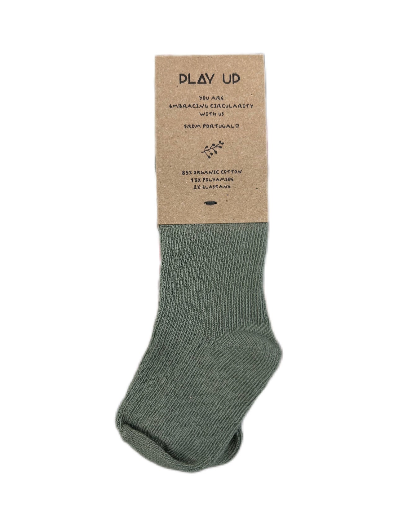 Calzini bimbi lunghi a costine Play Up