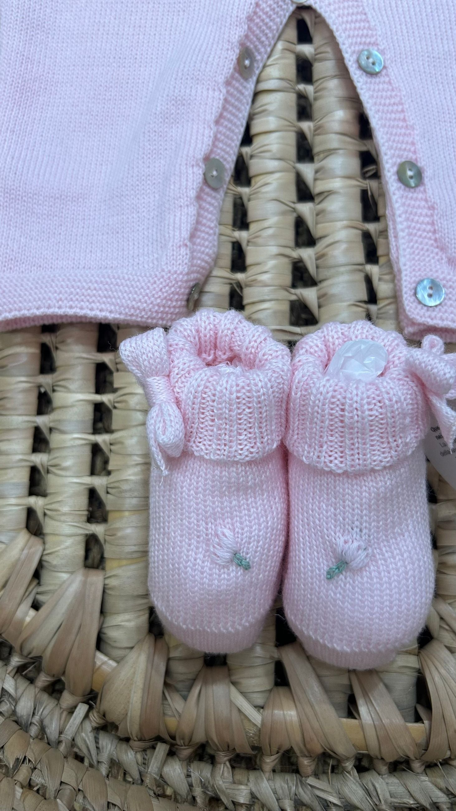 Set nascita neonata roselline Baby Lord