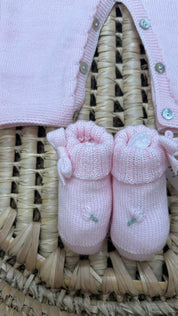 Set nascita neonata roselline Baby Lord
