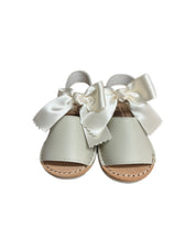 Minorchina in pelle con fiocco Indice
