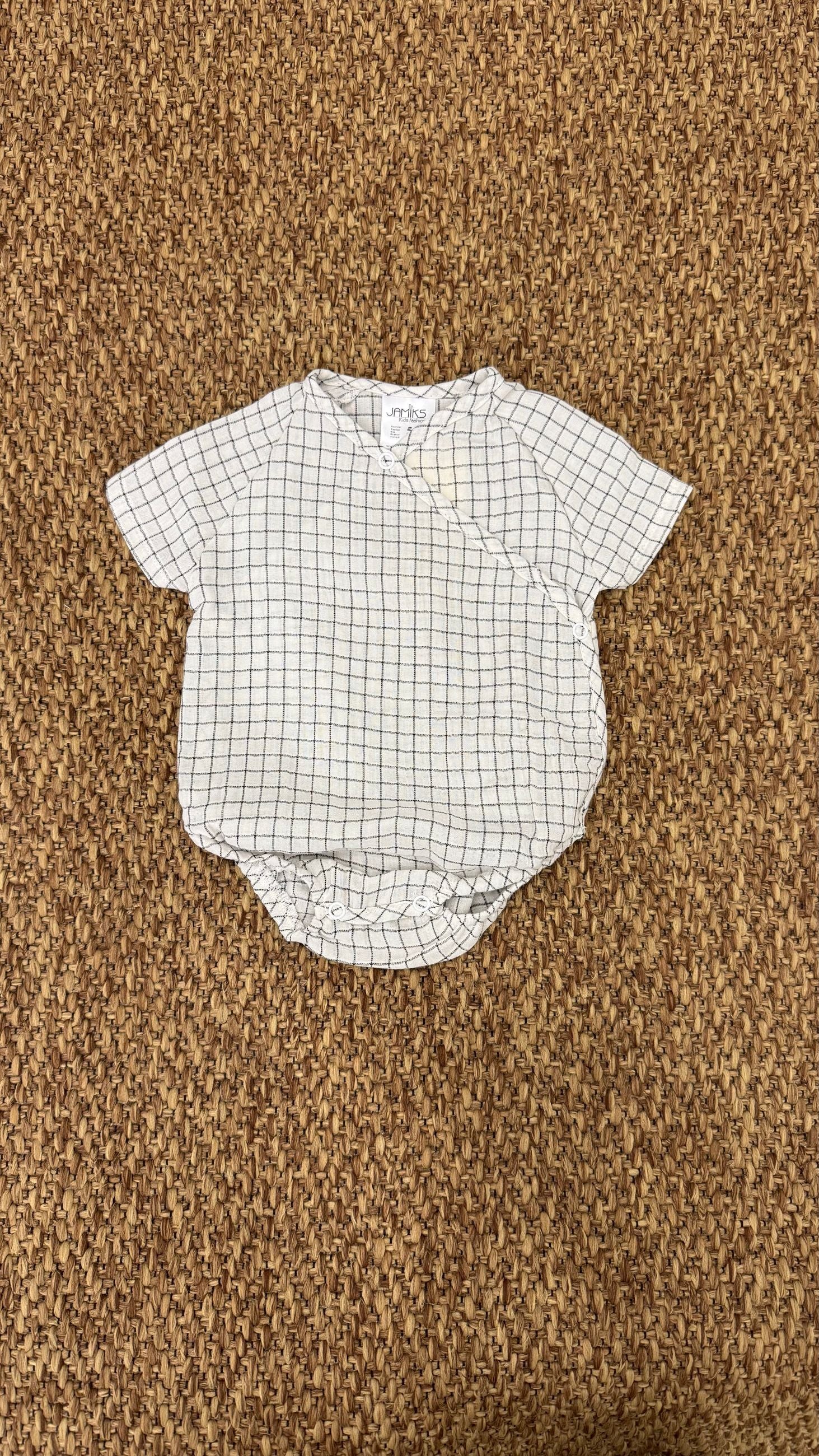 Pagliaccetto neonati a quadretti Jamiks Kids Fashion
