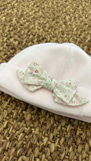 Cappellino neonata fiocchetto Baby Gi